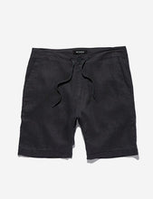 Load image into Gallery viewer, TANNER LINEN SHORT BLACK
