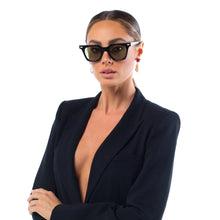 Load image into Gallery viewer, VALLEY - DYLAN KAIN - GLOSS BLACK w 24k Gold Metal Trim / Olive Green Len