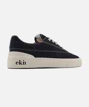 Load image into Gallery viewer, KEIR - BLACK CANVAS VEGAN SNEAKER