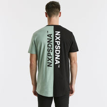 Load image into Gallery viewer, NENA & PASADENA - JOKER SCOOP BACK TEE - BLACK /SAGE