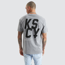 Load image into Gallery viewer, KISS CHACEY - LOARA RELAXED TEE - PIGMENT SKYROCKET