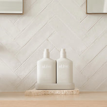 Load image into Gallery viewer, AL.IVE WASH &amp; LOTION DUO + TRAY - SEA COTTON &amp; COCONUT
