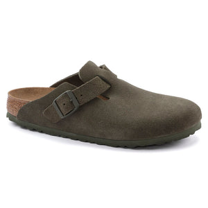 BIRKENSTOCK - BOSTON SUEDE LEATHER THYME (REGULAR)