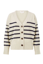 Load image into Gallery viewer, CERES LIFE - SLOUCHY CARDI MARLE/NAVY
