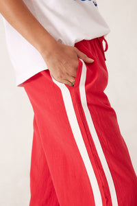 CERES LIFE - RELAXED DRAWSTRING PANT / red