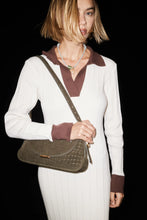 Load image into Gallery viewer, SANCIA - THE PAMELA BAG - olive croc
