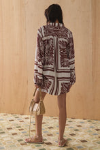 Load image into Gallery viewer, SANCIA - THE SABRINA SHIRT / Lucerne print
