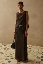 Load image into Gallery viewer, SANCIA - INDY SKIRT - NERO

