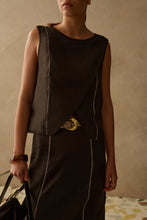 Load image into Gallery viewer, SANCIA - NANCY TOP / NERO
