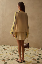 Load image into Gallery viewer, SANCIA - LEONA SHIRT / CANARY STRIPE

