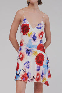 SUBOO - AMIE SLIP MINI DRESS / floral