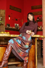 Load image into Gallery viewer, SUMMI SUMMI - RELAXED MAXI SKIRT /PANSY DRIP
