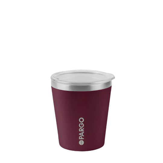 PARGO - 8oz INSULATED COFFEE CUP - WILD CHERRY