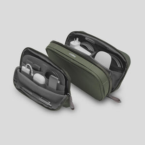 ORBITKEY  2 - in - 1 TECH POUCH / Olive