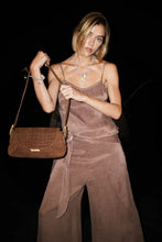 Load image into Gallery viewer, SANCIA - THE PAMELA BAG - portobello croc
