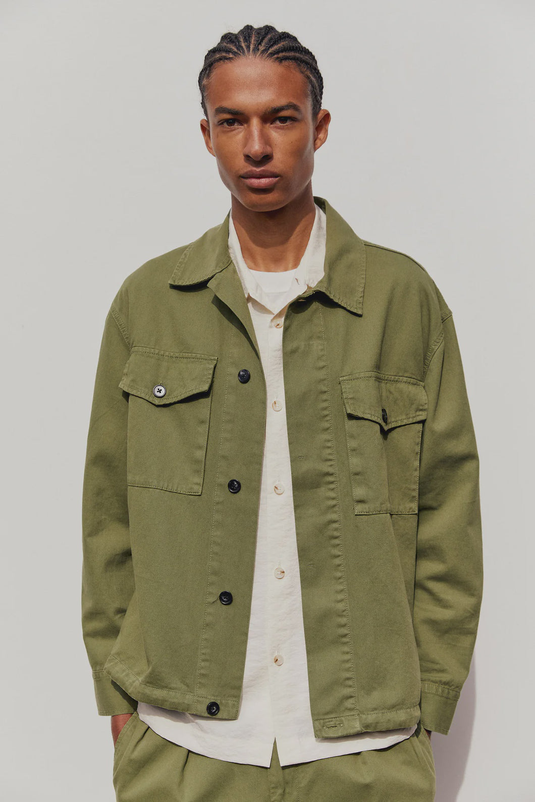 ASSEMBLY - LAWSON COTTON JACKET /pandan