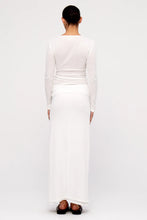 Load image into Gallery viewer, ZULU &amp; ZEPHYR - RIB HEMP LONG SLEEVE TOP - WHITE
