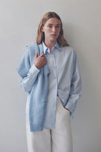 Load image into Gallery viewer, ASSEMBLY - MICHA POPLIN L/S SHIRT - powder blue
