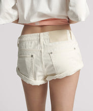 Load image into Gallery viewer, ONETEASPOON - BANDITS LOW WAIST DENIM SHORT /milk white
