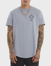 Load image into Gallery viewer, KISS CHACEY - SANCTUS DUAL CURVED TEE / pigment lavender

