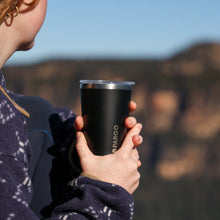 Load image into Gallery viewer, PARGO - 12oz INSULATED COFFEE CUP - MIDNIGHT BLACK

