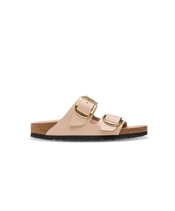 BIRKENSTOCK - ARIZONA BIG BUCKLE HIGH SHINE - BEIGE