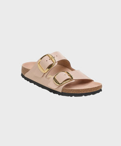 BIRKENSTOCK - ARIZONA BIG BUCKLE HIGH SHINE - BEIGE