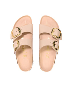 BIRKENSTOCK - ARIZONA BIG BUCKLE HIGH SHINE - BEIGE