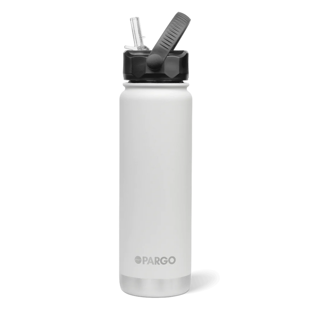 PARGO - 750ml INSULATED DRINK BOTTLE W/STRAW LID