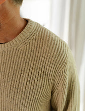 Load image into Gallery viewer, MR SIMPLE - FISHER CHUNKY KNIT / OATMEAL
