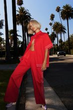 Load image into Gallery viewer, SUMMI SUMMI - SIG LINEN PANT scarlet summi
