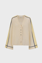 Load image into Gallery viewer, SANCIA - LEONA SHIRT / CANARY STRIPE
