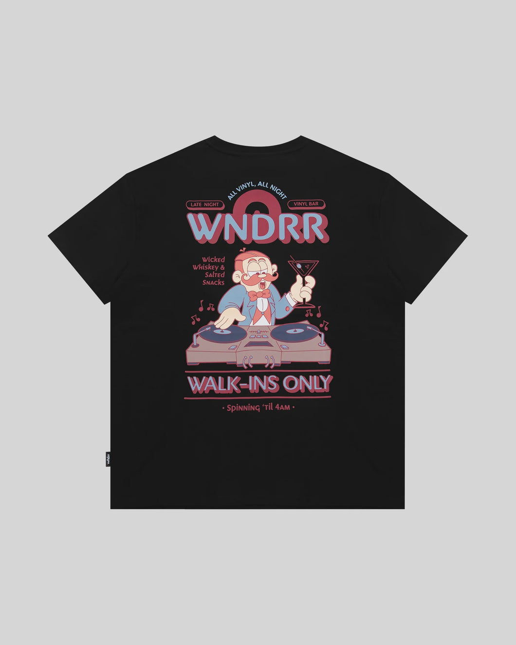 WNDRR - VINYL BAR BOX FIT TEE