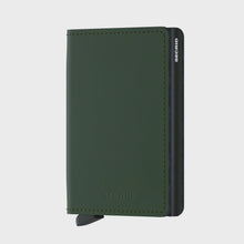 Load image into Gallery viewer, SECRID - MINIWALLET / MATTE GREEN BLACK
