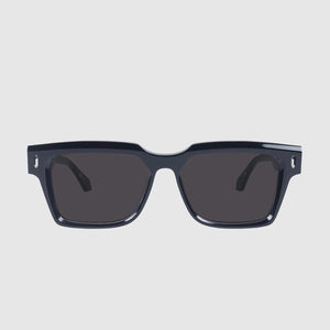 VALLEY - ROOSEVELT - Gloss Black w Silver Metal / Brown Gradient Lens