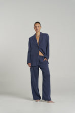 Load image into Gallery viewer, SUMMI SUMMI - BOSS PANT / navy pinstripe
