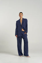 Load image into Gallery viewer, SUMMI SUMMI - OS BLAZER / navy pinstripe
