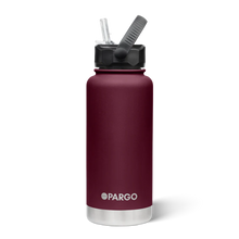 Load image into Gallery viewer, PARGO - 950ml INSULATED  SPORTS  BOTTLE W/STRAW LID
