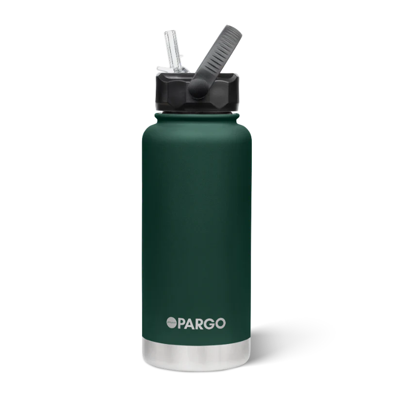 PARGO - 950ml INSULATED  SPORTS  BOTTLE W/STRAW LID