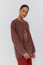 Load image into Gallery viewer, NINE LIVES BAZAAR - QUEEN OF HEARTS LONG SLEEVE TOP
