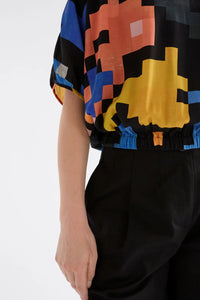 ELK - MODA TOP / lucent print