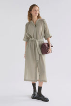 Load image into Gallery viewer, ELK - PORTA DRESS in Olive Stripe
