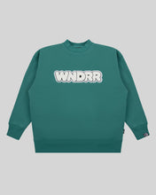 Load image into Gallery viewer, WNDRR - HALO CREW SWEAT in Dark Teal

