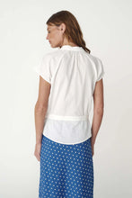Load image into Gallery viewer, ROWIE - ALLIE PEPLUM BLOUSE - bone
