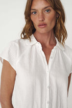 Load image into Gallery viewer, ROWIE - ALLIE PEPLUM BLOUSE - bone
