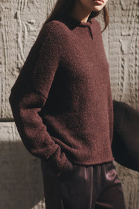 ASSEMBLY - APOLLINE KNIT - Burgundy