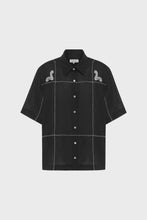 Load image into Gallery viewer, ROWIE - ARIES LINEN SHIRT / Noir
