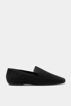 Load image into Gallery viewer, ASSEMBLY - WILLOW SUEDE LOAFER in BLACK
