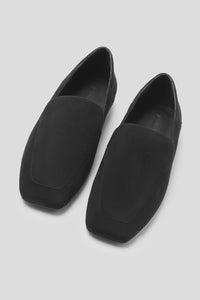 ASSEMBLY - WILLOW SUEDE LOAFER in BLACK