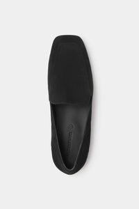 ASSEMBLY - WILLOW SUEDE LOAFER in BLACK